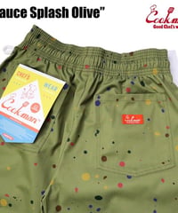 "COOKMAN" Chef Pants[Sauce Splash Olive]