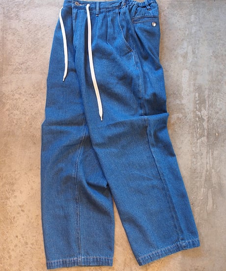 "Nasngwam"×”GOHEMP"LUMBER DENIM PANTS(Used Wash)