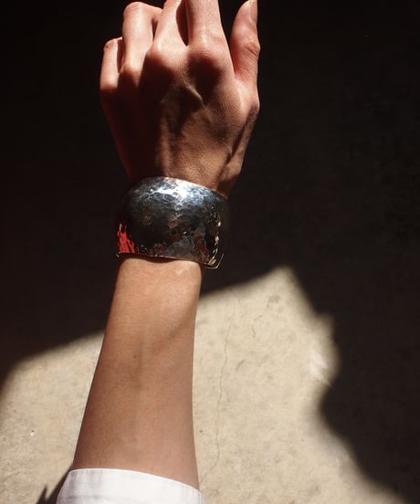 "NAVAJO" Silver Dome Bangle