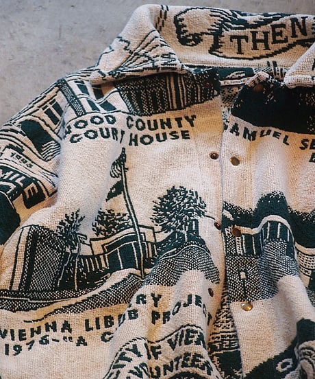 "Big P. Remake Product" U.S. Rug Remake Jacket