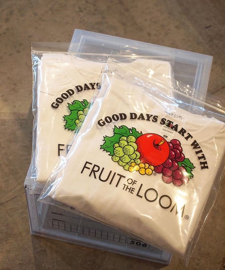 "FRUIT OF THE ROOM"×JM Logo 2Pack Tee