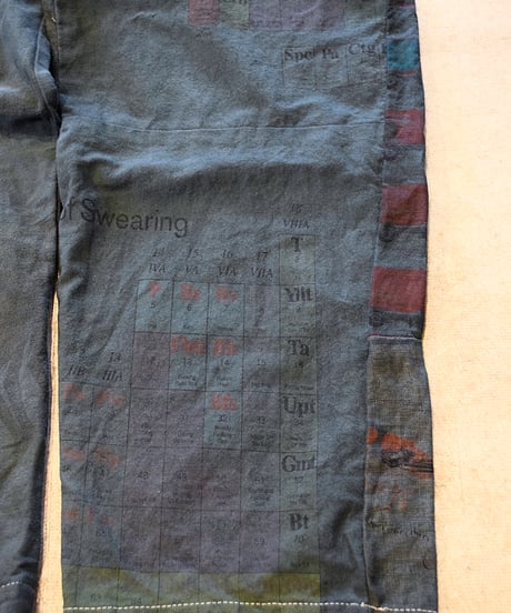 "Mr.Remake man" Used Tapestry Remake Easy Pants[Size:3(L)]