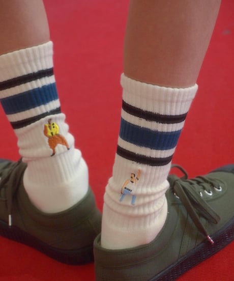 Men's再入荷！"BRU NA BOINNE"×"decka Quality Socks"SK8 Socks