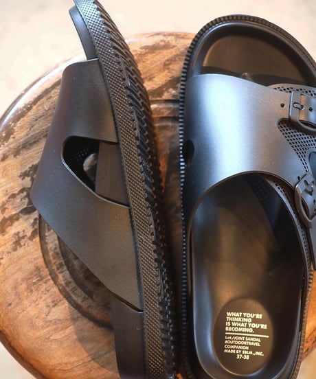 "SUBLIME" Evaer Sandals[Black]