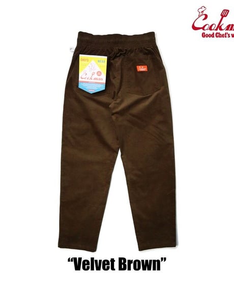 "COOKMAN" Chef Pants[Velvet]