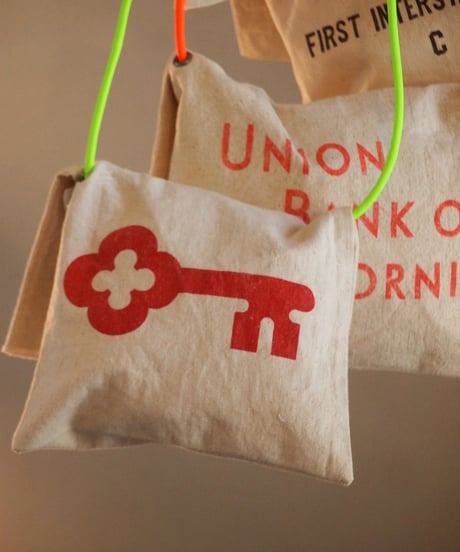"REMAKE" US BANK COIN BAG Sacoche[①]
