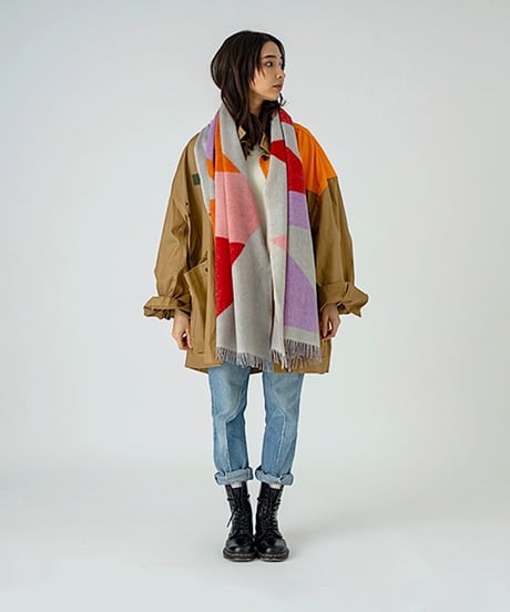 "SUBLIME" PATTERN MERINO STOLE