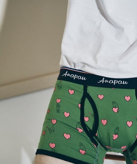 "Anapau" Boxer Pants[おさるとハート]