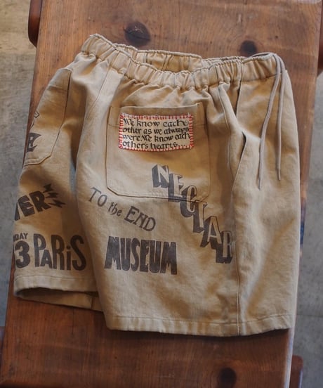 "WORK OF ART KENDAI" Painter Shorts