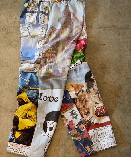 "Mr.Remake man"Used Tapestry Remake Easy Pants[Size:3(L)]
