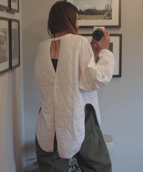 "RUMBLE RED" Quilting Jacket