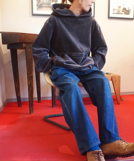"MODEM DESIGN" Corduroy Pull Over Parka