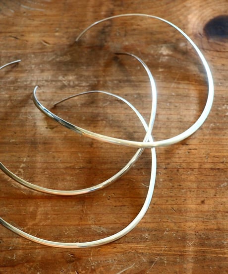 "NAVAJO Jewelry" Silver Plane Neck Bar