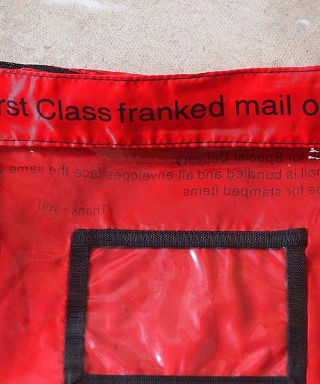 British Post Office Royal Mail Letter Bag(DEAD STOCK)