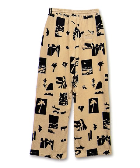 "COMMON NOUN"「SEA」Yuta Mihira Pile Eazy Pants