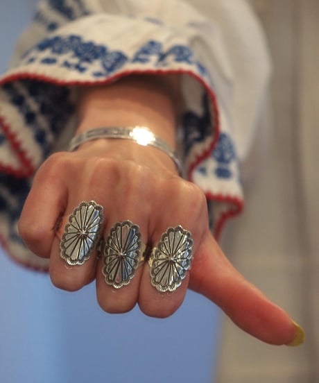"NAVAJO" Kevin Ramone Silver Ring