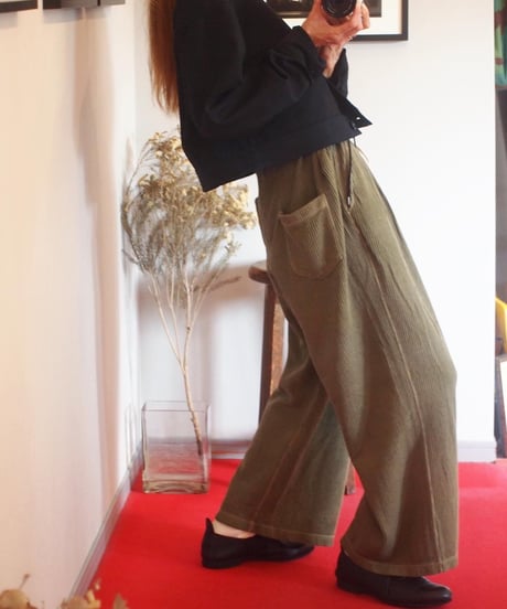 "GOOD ON" Rib Knit Pants
