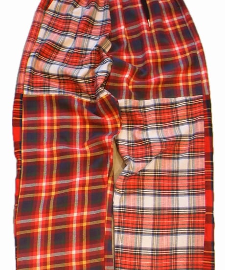"MR.REMAKEMAN"Check Shirts Remake Eazy Pants