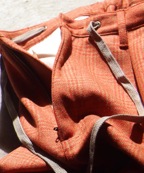 "Nasngwam"LUMBER TUCK PANTS