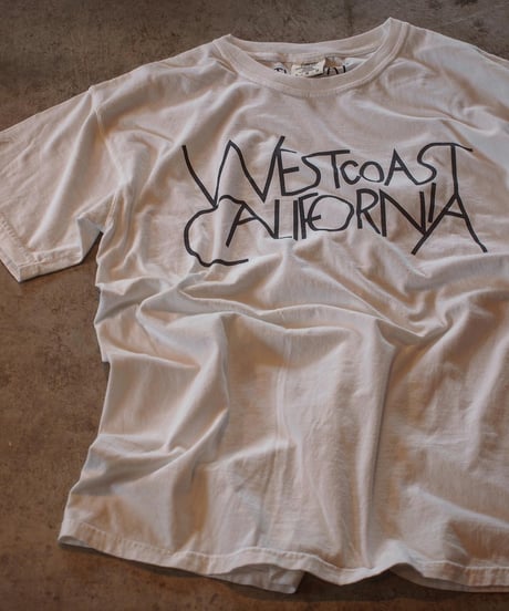 "THE DAY ON THE BEACH"Short Sleeve Tee(West Coast California)