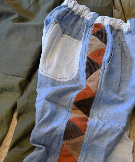 "Nasngwam" BARBARIAN LINE PANTS[Kids]