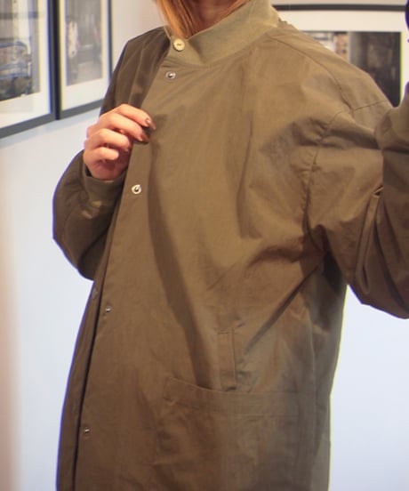 "MODEM DESIGN" Stand Collar Jacket with Liner