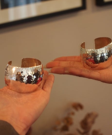 "NAVAJO" Silver Dome Bangle