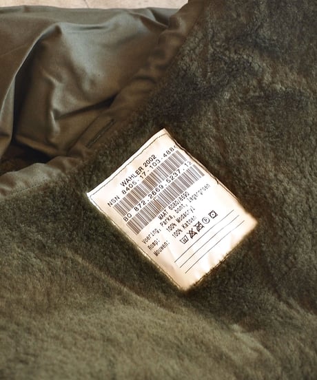 "DUTCH ARMY" Parka Coat Boa Liner[DEAD STOCK]