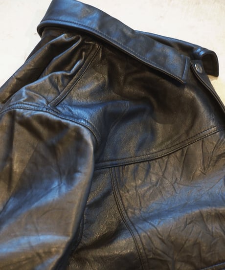 "MODEM DESIGN" Recycle Leather Jacket