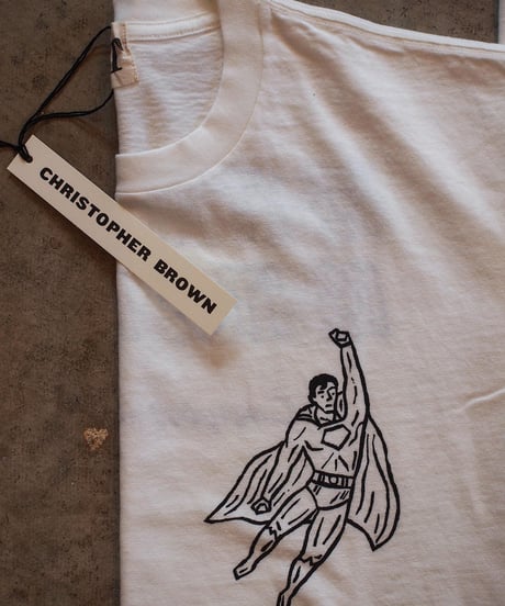 "CHRISTOPHER BROWN"Short Sleeve Tee