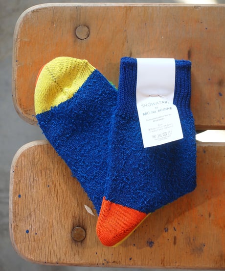 "SHOWATABE"×BRUNABOINNE" Textured Cotton Socks
