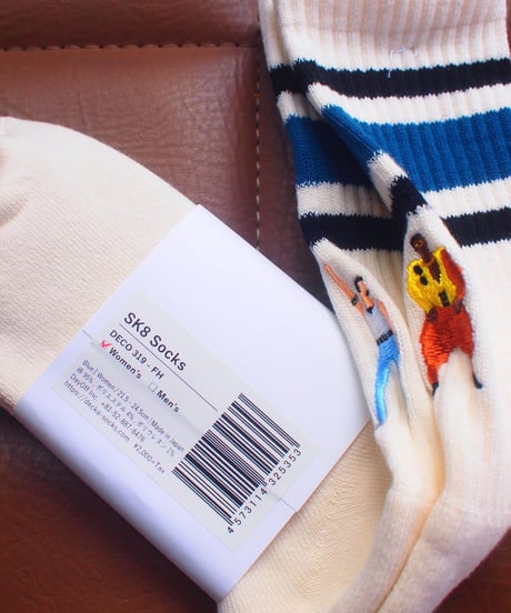 Men's再入荷！"BRU NA BOINNE"×"decka Quality Socks"SK8 Socks