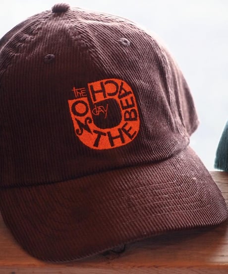 "THE DAY ON THE BEACH"5Panel Corduroy Baseball Cap