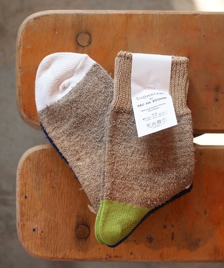 "SHOWATABE"×BRUNABOINNE" Textured Cotton Socks