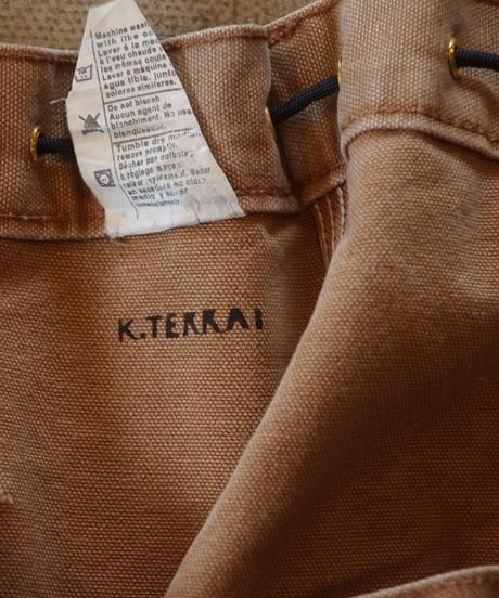 "KOUHEI TERRAI" Remake Painter Shorts[Brown Duck]