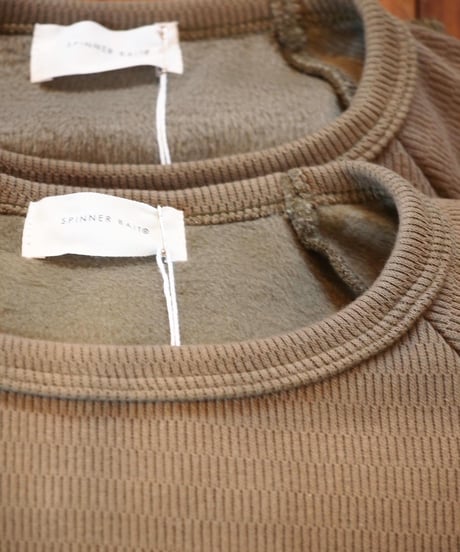 "SPINNER BAIT" Thermal Bomber Crew Neck