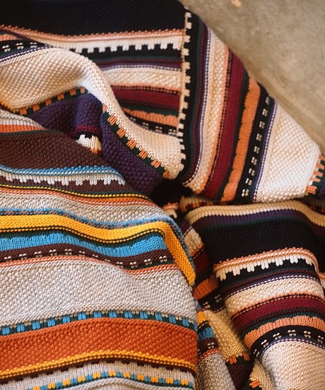 "Nasngwam" 90's BORDER KNIT
