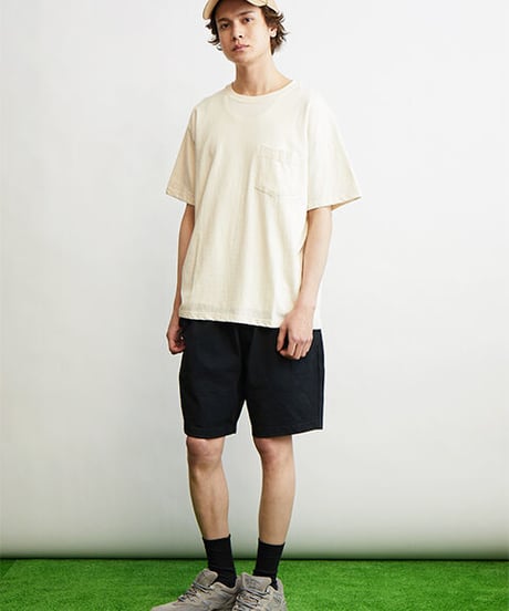 "GOOD ON"Organic S/S Pocket Tee