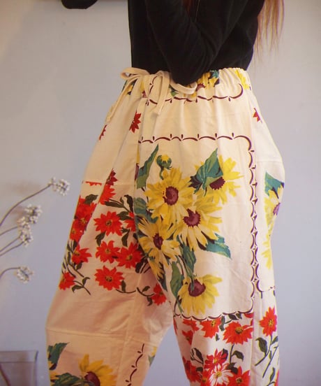 "Mr. Remake Man" Vintage Tapestry Remake Easy Pants
