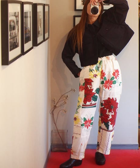 "Mr. Remake Man" Vintage Tapestry Remake Easy Pants