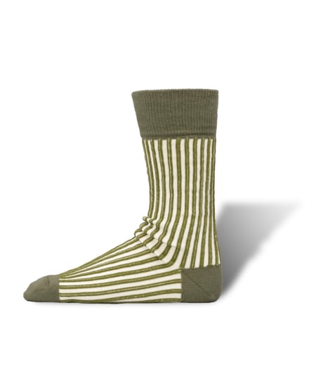 "SHOWATABE ORGANIC" Organic Striped Float Knitting Socks