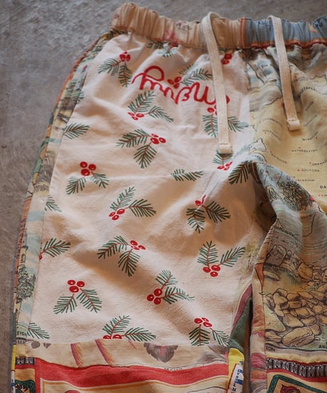 "Mr.RemakeMan."Vintage Tapestry Remake Easy Pants.④[Size:3(L)]