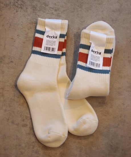 "decka Quality Socks" 80’s Skater Socks[Short Length]