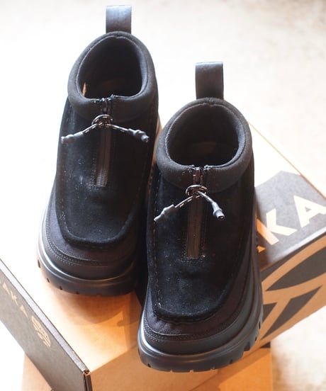 "SHAKA"ZIP MOCCASIN BOOTIE EX