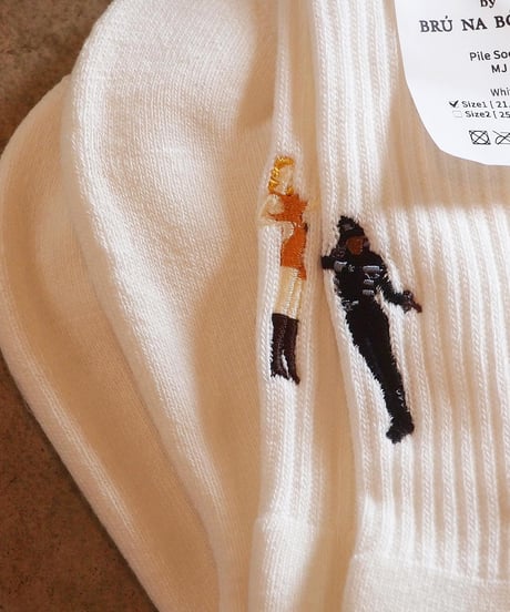 decka Quality socks by BRÚ NA BÓINNE Pile Socks / Embroidery / MJ