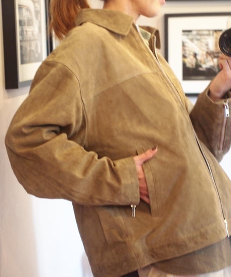 "MODEM DESING" Goat Suede Jacket