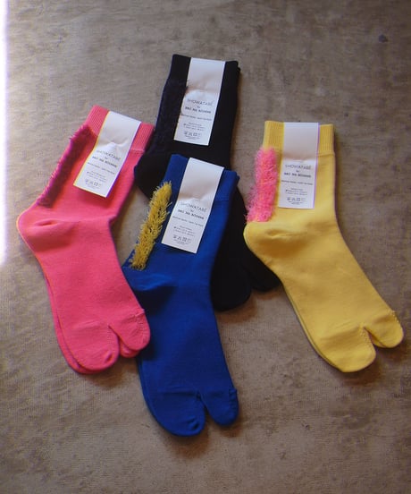 “SHOWATABE" by BRU NA BOINNE Mohikan Socks|Split-Toe Style