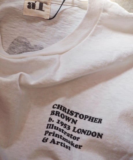 "CHRISTOPHER BROWN" Short Sleeve Tee
