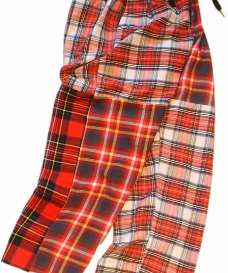 "MR.REMAKEMAN"Check Shirts Remake Eazy Pants