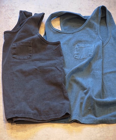 "GOOD ON"Pocket Tank Top